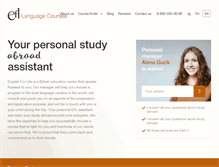 Tablet Screenshot of efl-study.com